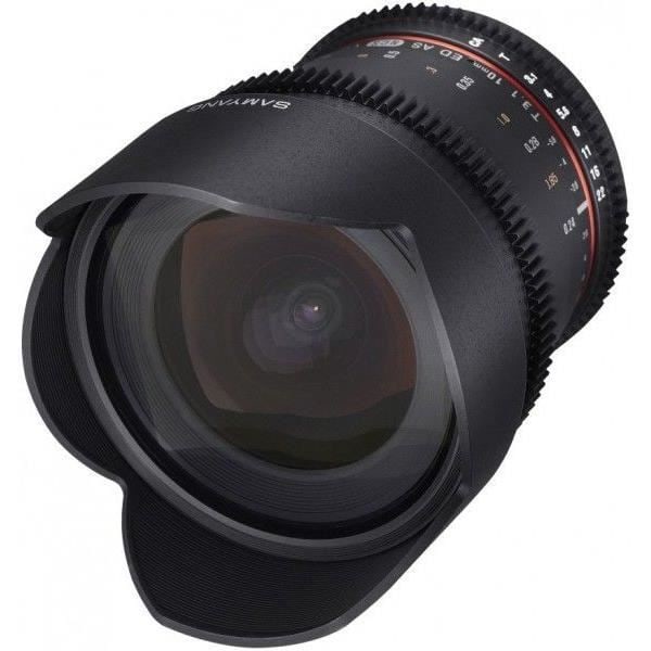 Objektiv - Samyang - 10 mm T3.1 VDSLR NIKON - T3.1 bländare - Vidvinkel - 10 mm brännvidd