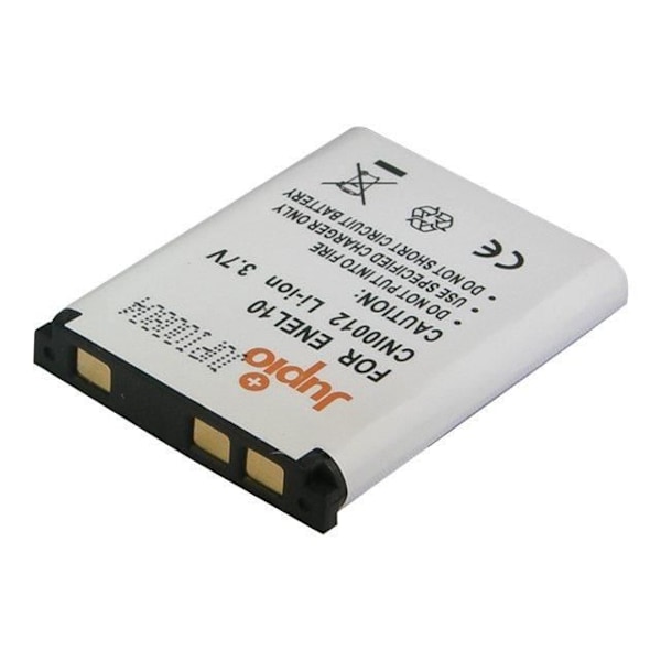 Batteri til kamera - JUPIO - CNI0012 - Lithium-Ion 520mAh - Kompatibel med Nikon EN-EL10 - Sort