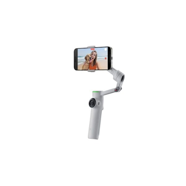 Gimbal - INSTA360 - Flow 2 Pro - Grå - Kompatibel med Apple DockKit - 3-aksers stabilisering