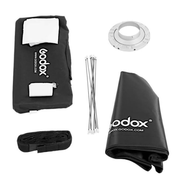 Softbox Octa GODOX - 95cm - irrotettava säleikkö ja Bowens-kiinnitys
