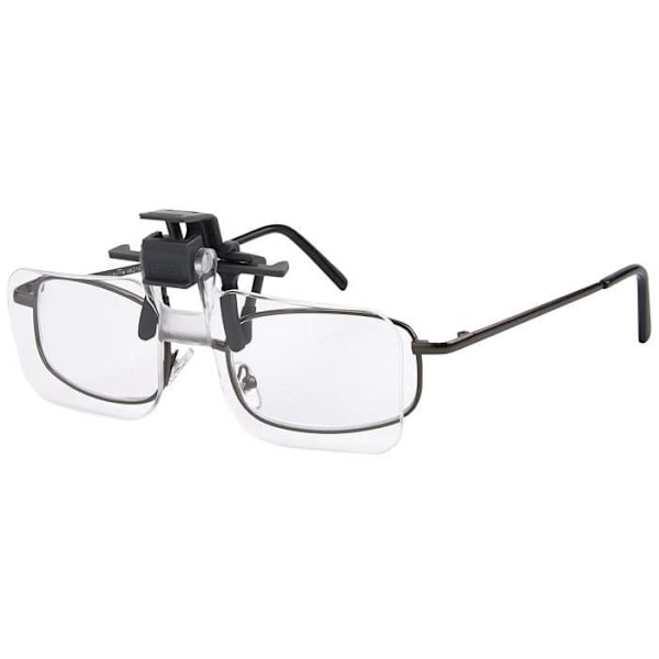 Loupe til briller Carson Clip and Flip med greb funktion forstørrelse 1,5x - OD-10