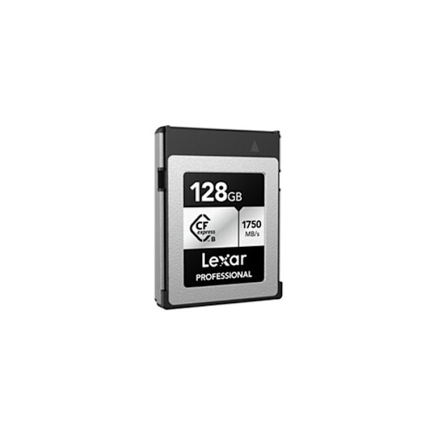 LEXAR Professional CFexpress 128 Gt Type B -kortti SILVER-sarja 1750R/1300W MB/s
