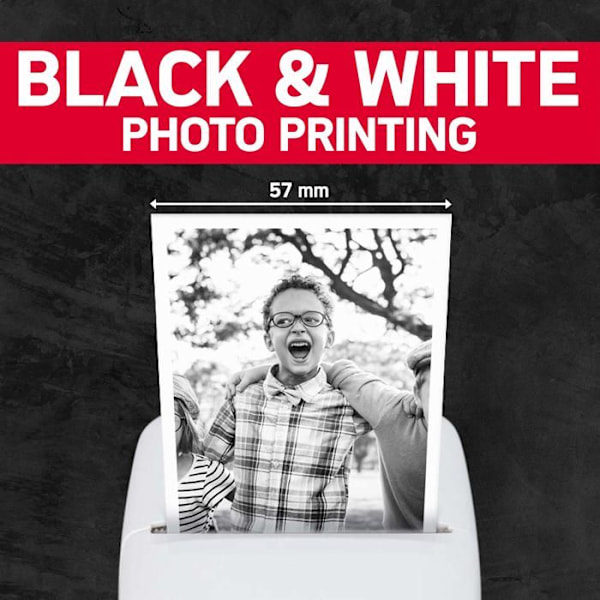 AGFA PHOTO Realipix Pocket P - Bærbar termisk fotoprinter (blækfri sort/hvid udskrivning, Bluetooth, batteri