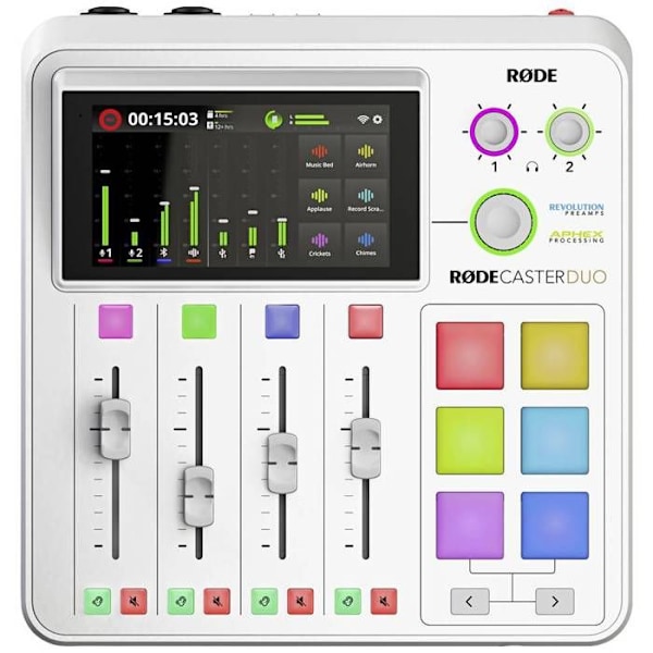 Rode RCDUOW Mixerpult Antal kanaler: 7 USB-porte, Bluetooth