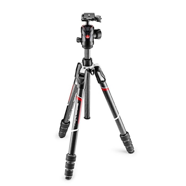 Træstativ - Manfrotto Befree GT MKBFRTC4GT-BH - Kulfiber - Kugle - 10 kg - Sort/Sølv