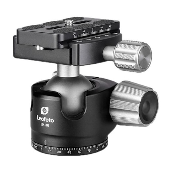 Leofoto kuglehoved lh-36 + udløserplade qp-70n