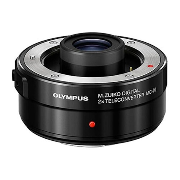 Olympus til hybride micro 4/3 doubler 2x mc-20 Sort