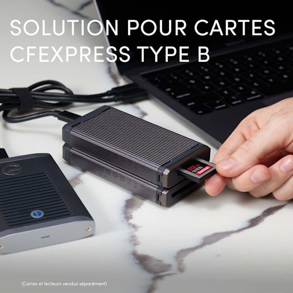 Cfexpress kortlæser SANDISK Professional PRO-READER - WESTERN DIGITAL - USB 3.2 Gen 2