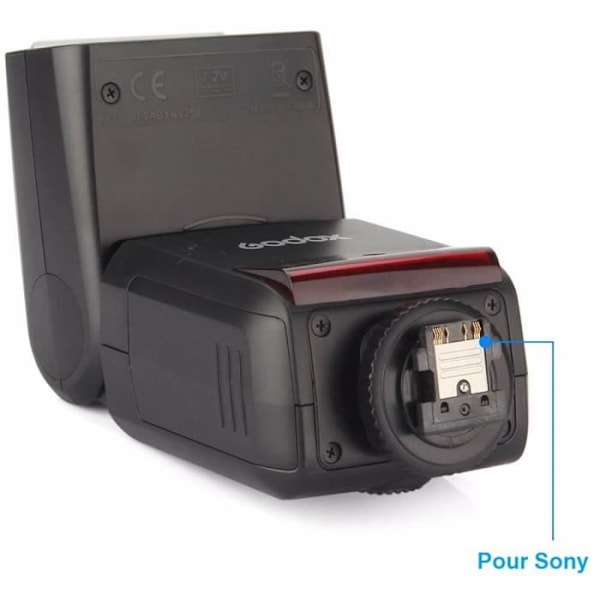 Flash cobra Godox V350S - Kit SpeedLite TTL til Sony - Batteri inkluderet - Oplader inkluderet - Kompakt og let