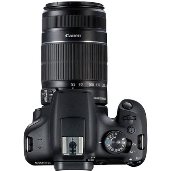 Canon EOS 2000D + EF-S 18-55 IS II järjestelmäkamera