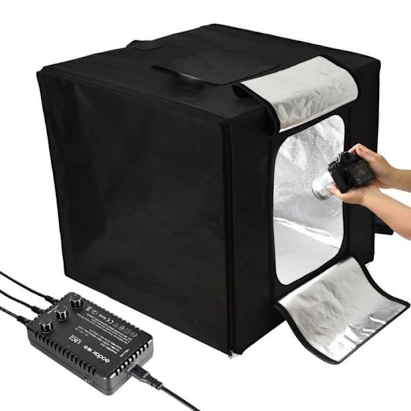 Godox LST 80 LED portabel studio - Naturlig färg 5800 K, CRI +96 Naturfärg 5800 K