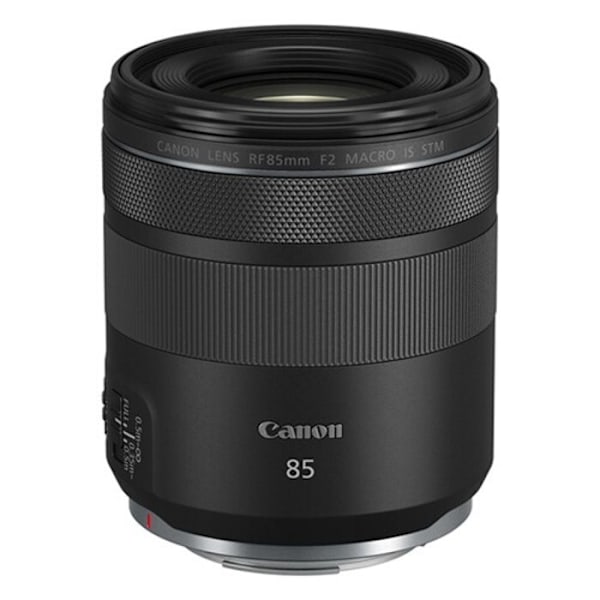 Canon för hybridobjektiv rf 85mm f/2 macro Svart