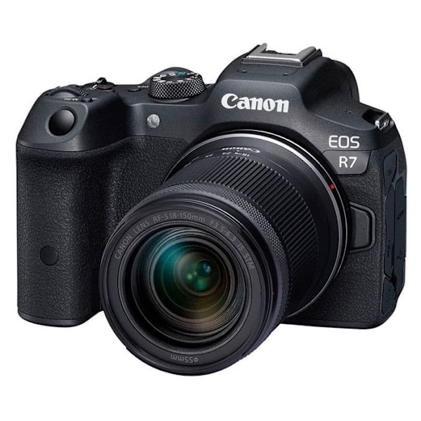 Kamerahybrid - Canon - EOS R7 - 32,5 MP - Zoom 18-150mm - Video 4K