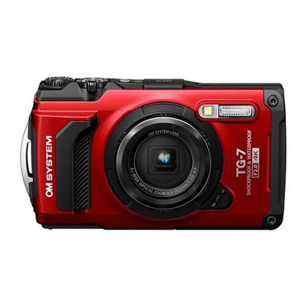 Olympus kompakt vandtæt kamera tg7 rød Rød