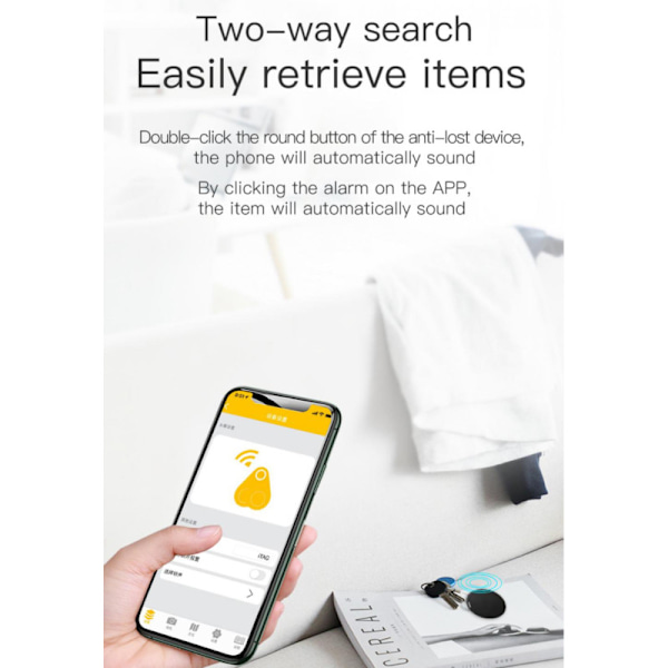 CloudTracker 2, Bluetooth Nyckehittare Smart Finder