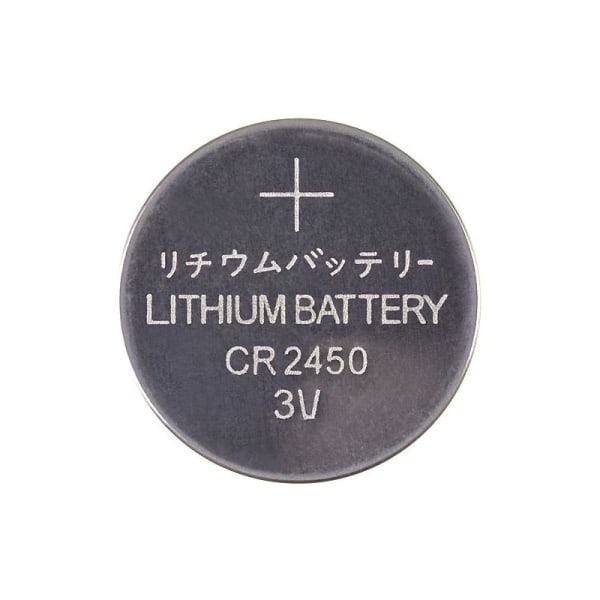 Batteri CR2450, DL2450, 2450, 6-pack, lithium, knappcell