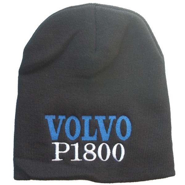 Beanie med broderad text Volvo P1800