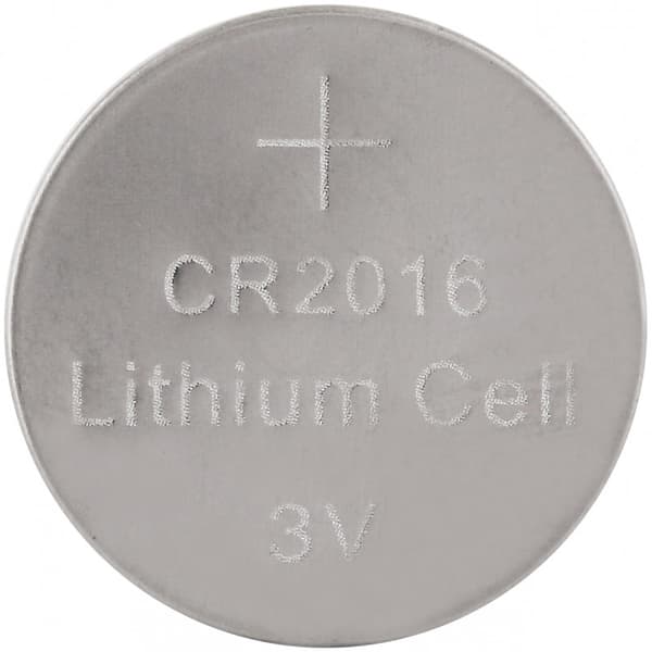 Batteri CR2016, 2016 3V, 10-pack, knappcell, Smartline