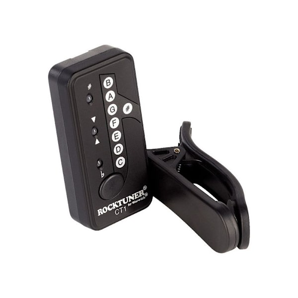 Gitarrstämmare Warwick RT CT1 Chromatic Clip Black