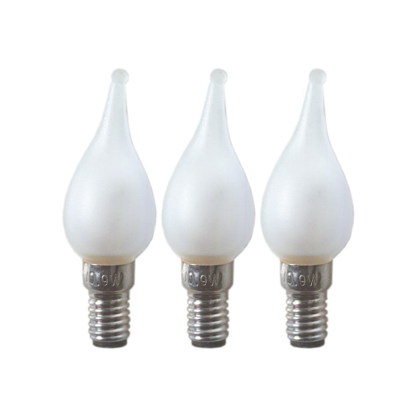3-pack SMÅ micro-lampor till ljusstakar Sockel: E6 12V 0.9W