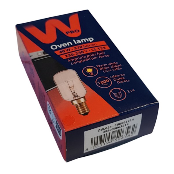 STARK Ugnslampa på hela 40W 370 lumen E14 300 grader Wpro