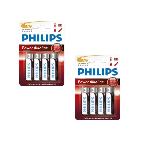 Philips Power Alkaline AA LR06 8-pack