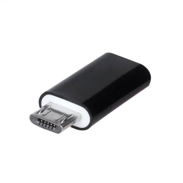 Adapterkontakt USB-C (hona) till micro-USB (hane) Svart