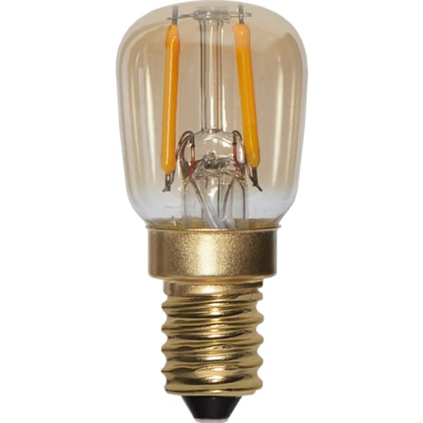 2st LED-Lampa Amber E14 DECOLED för fönster- och bordslampor m