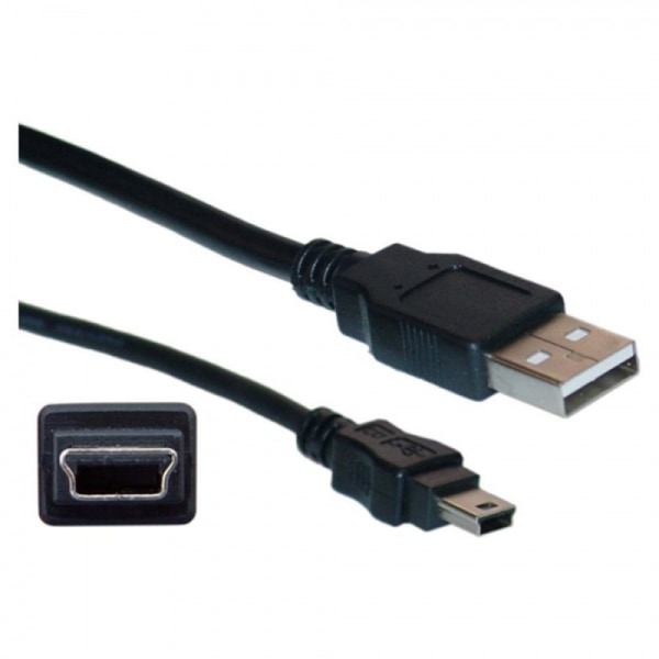 USB A - USB mini - kabel, 0.5 m