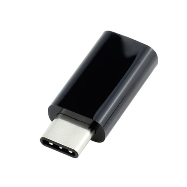 Adapterkontakt micro-USB (hona) till USB-C (hane) Vit