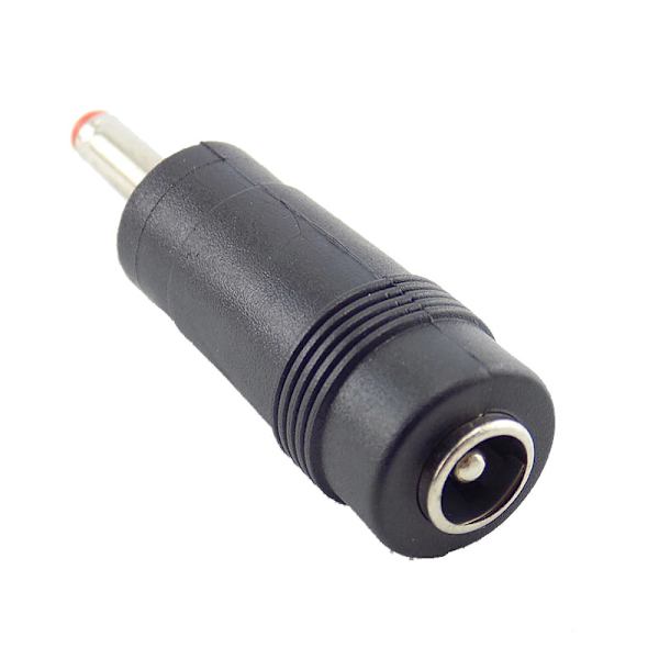 DC-adapter 5.5x2.1mm hona till 3.5x1.35mm hane