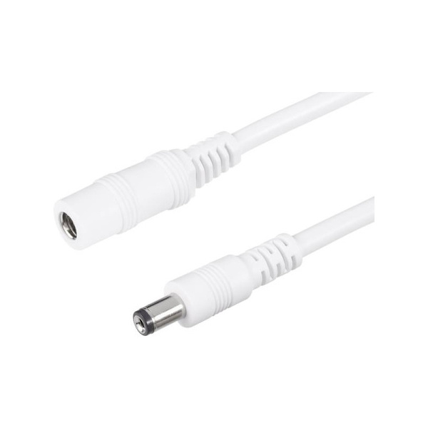 DC 3.5mm skarvkabel  3m Google Nest Mini 2nd och Hub VIT