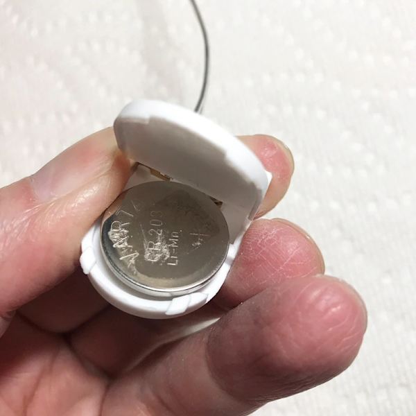 1 Batterikassett Batterihållare Batterilåda för 1xCR2032 med