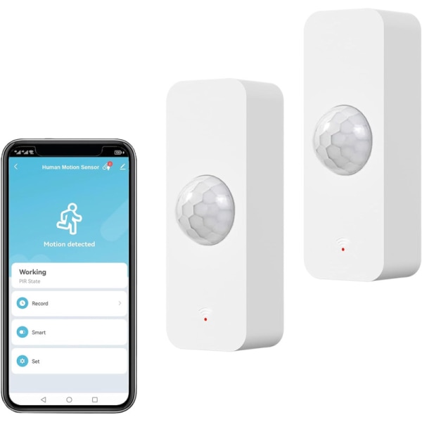 Smart Rörelsedetektor Motion Sensor Zigbee Tuya