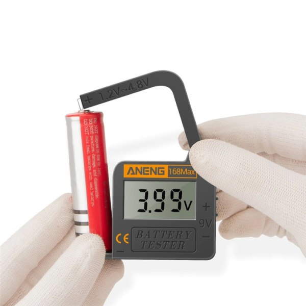 Digital Batterimätare Testare- Provare 1.2V-9V 168MAX
