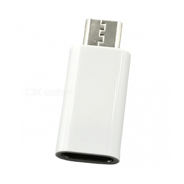 Adapterkontakt USB-C (hona) till micro-USB (hane)