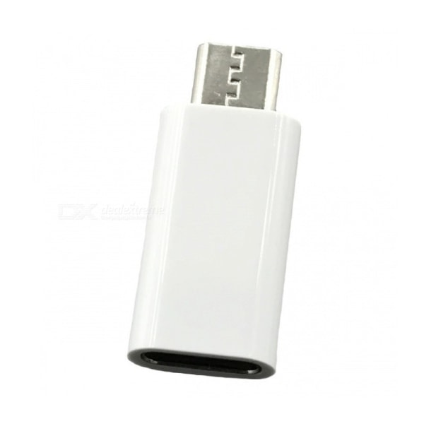 Adapterkontakt USB-C (hona) till micro-USB (hane) Svart