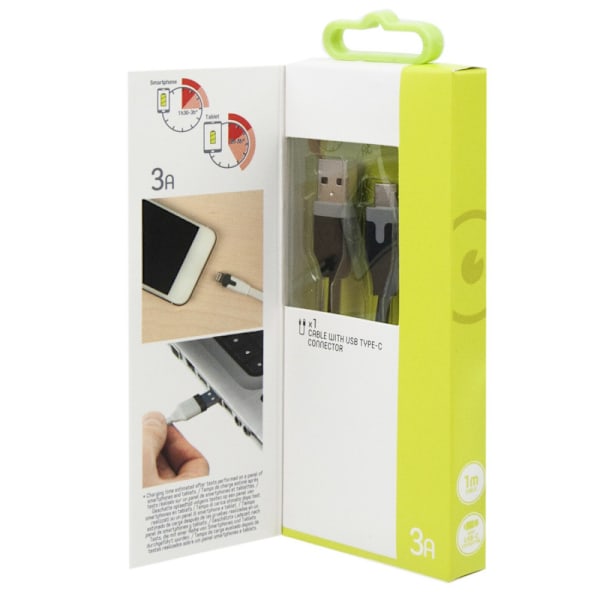 Muvit Laddkabel Synckabel USB-USB-C, 1 meter