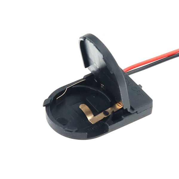 1 Batterikassett Batterihållare Batterilåda för 1xCR2032 med