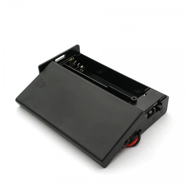 Batterikassett Batterihållare Batterilåda för 2x18650 med på