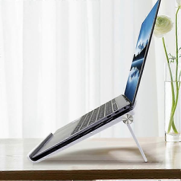 Moderne Laptop Stand Studier Arbejde Varmeafledning Laptop Stand Med Justerbar Multi Graders Design Sort
