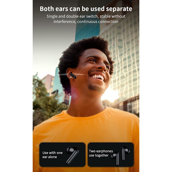 Trådløse Bluetooth-hovedtelefoner A50 Pro ANC IPX7 5.1