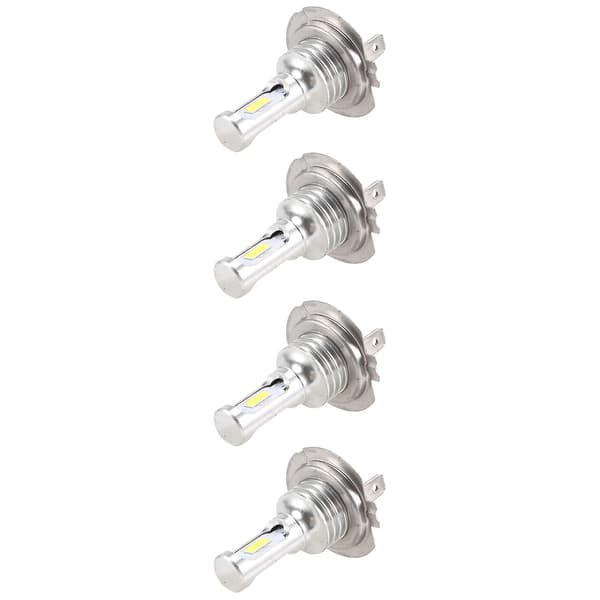 4st Mini H7 + H7 Combo LED Strålkastarkit Glödlampor Hög/Låg Stråle 240w 52000lm 6000k Kit Super Vit