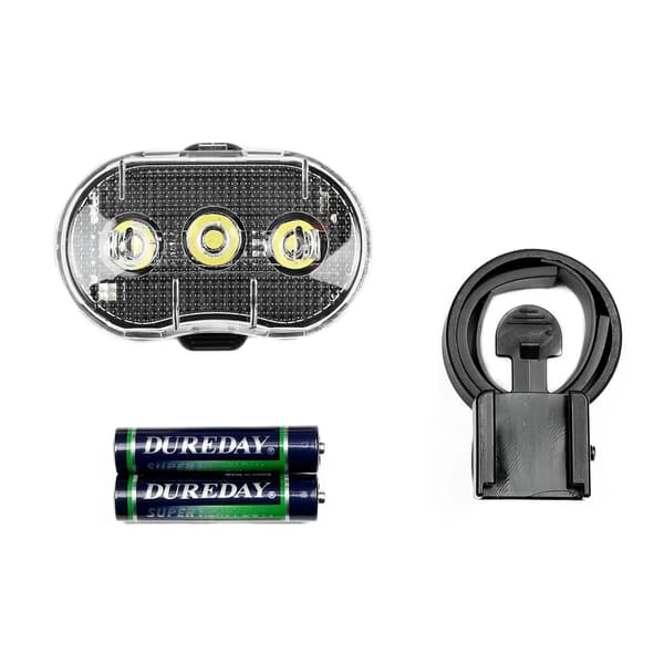 Frontlykt / LED-lampe til Sykkel - Sykkellampe Black Svart