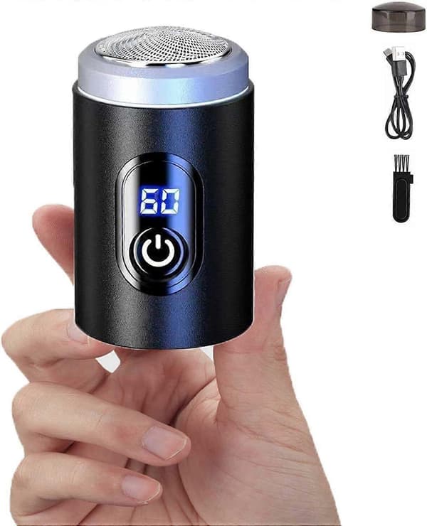Sopami Mini Elektrisk Rakapparat, Ny Snabbladdning Digital Display Mini Rakapparat{ DB} All Plastic