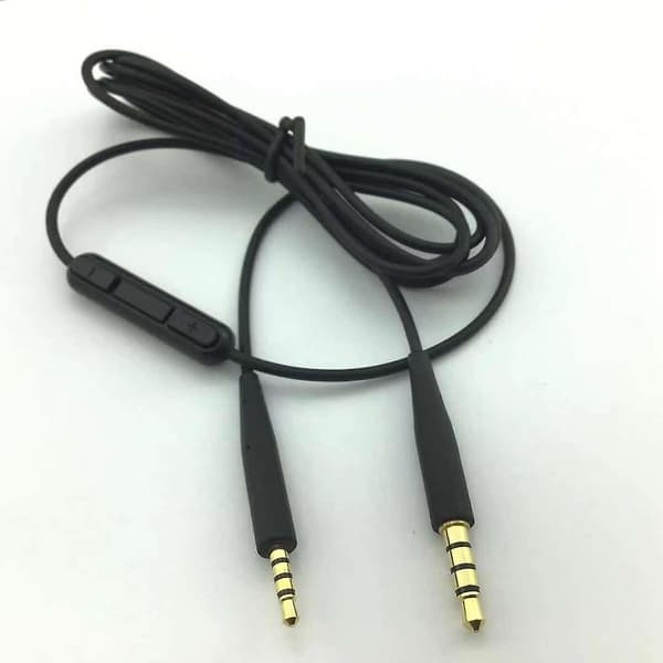 Erstatningslydkabel med mikrofon til BOSE 700 QC35-hovedtelefoner