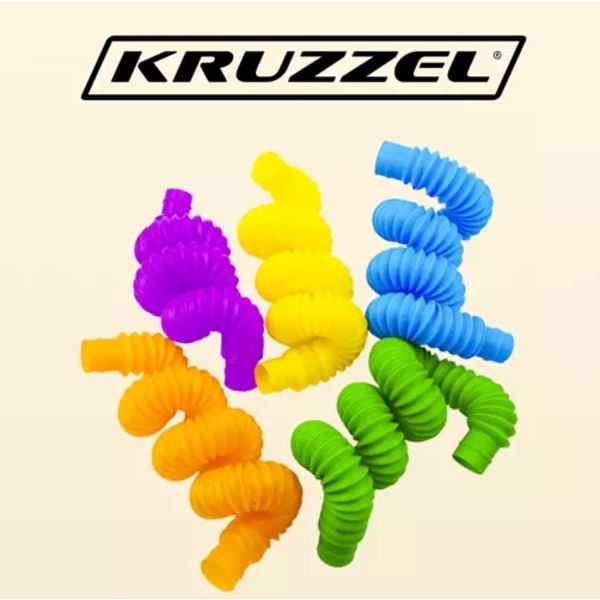 20-Pack - Pop Tube - Fidget Toys - Leksak / Sensory Multicolor multifärg