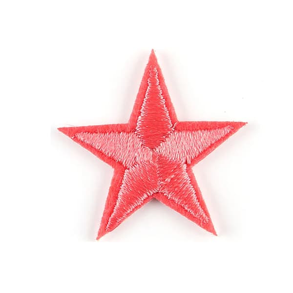 10pcs Small star embroidered patch DIY cartoon badge hat logo accessories of iron on application transfers
