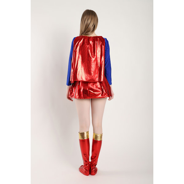 Supergirl-klänning för tv-program för kvinnor L