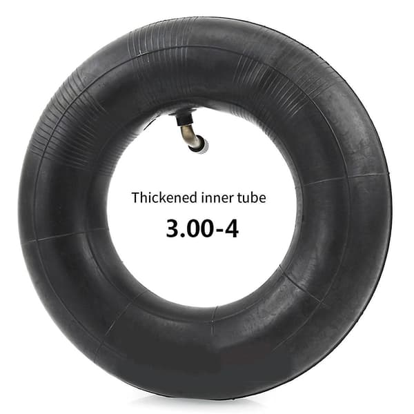 2-pack innerslangar med TR87-ventil för skottkärra, säckkärra, pirra 3.00-4, 260x85 svart